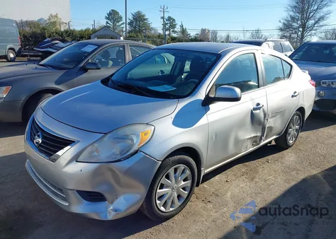 2013 Nissan Versa 1.6 Sv z USA, uszkodzony, nr VIN 3N1CN7AP3DL839669